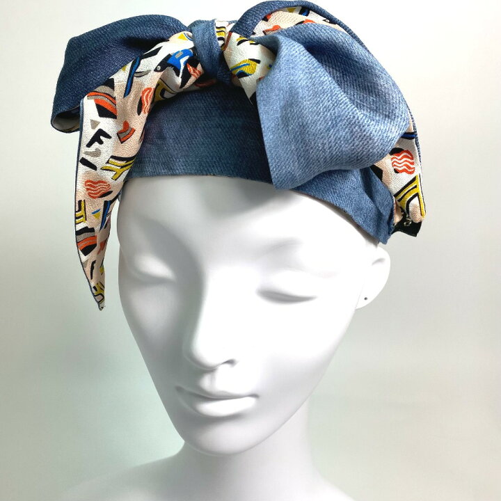 FENDI フェンディ バンダナ ヘアバンド - バンダナ・スカーフ 