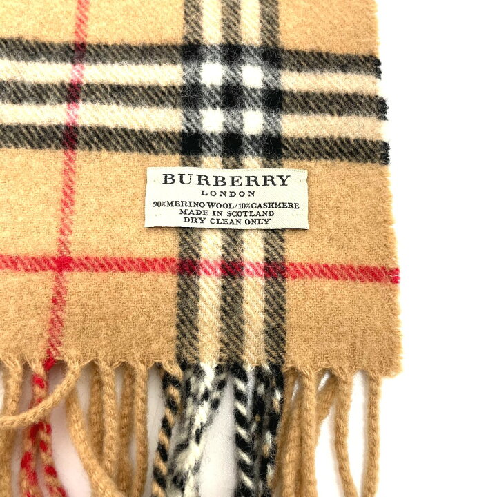 楽天市場】BURBERRY バーバリー チェック 新タグ ファッション小物  