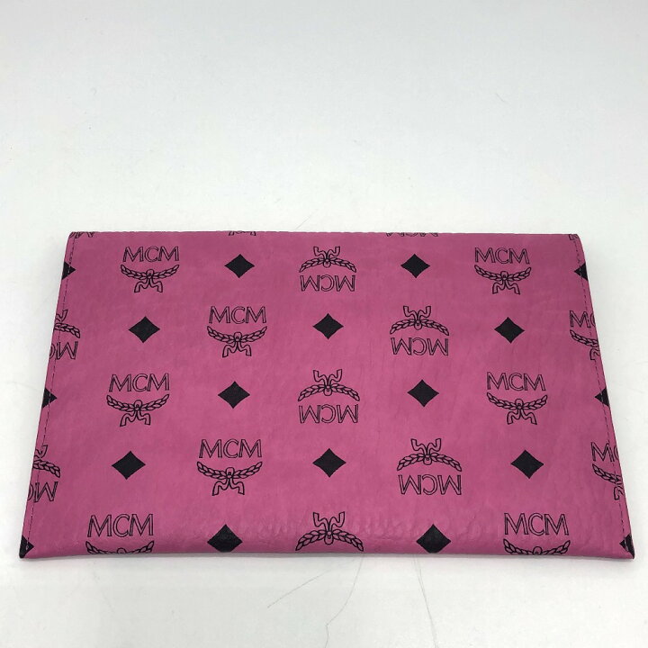 楽天市場】MCM エムシーエム ロゴグラム フラットポーチ ポーチ/非売品 