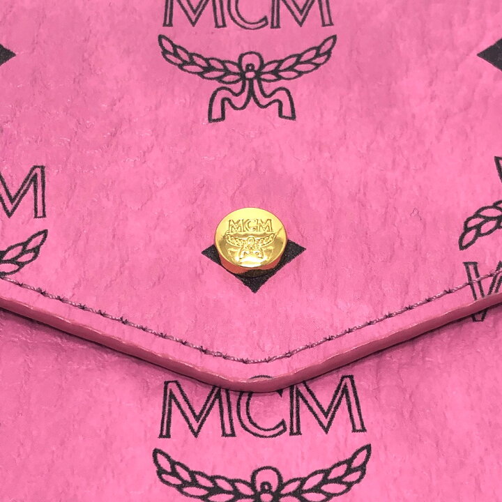 楽天市場】MCM エムシーエム ロゴグラム フラットポーチ ポーチ/非売品 