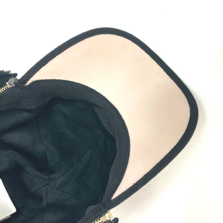 楽天市場】FENDI フェンディ FXQ679 ロゴ フライトキャップ ボア付き 