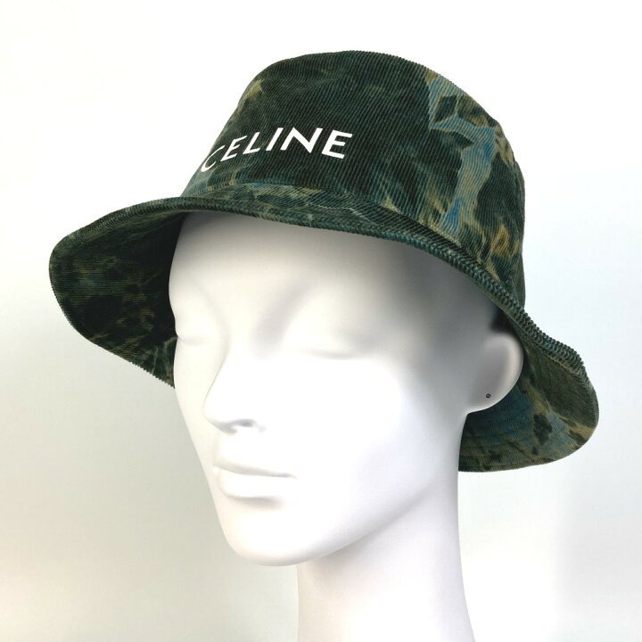楽天市場】CELINE セリーヌ 2AU5B214Q コーデュロイ タイダイ ロゴ 