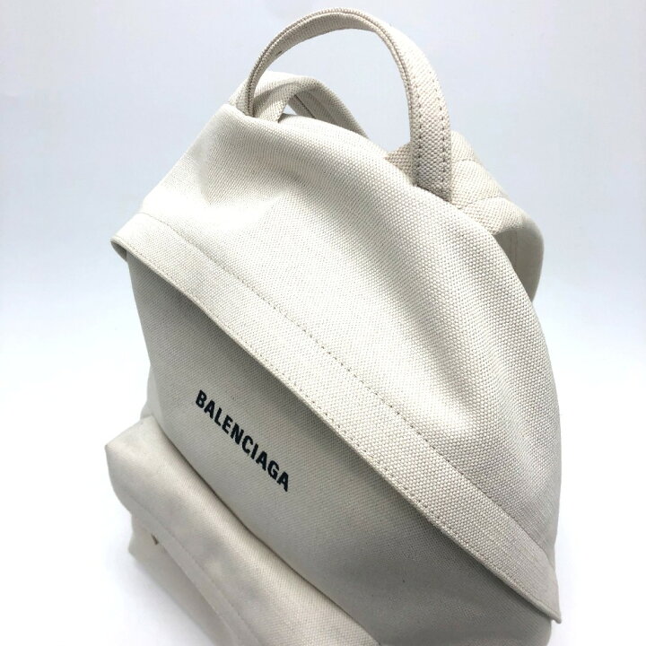 楽天市場】BALENCIAGA バレンシアガ 552374 ロゴ バックパック 