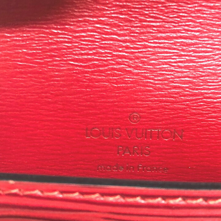 楽天市場】LOUIS VUITTON ルイヴィトン M52607 エピ ポシェット サン 