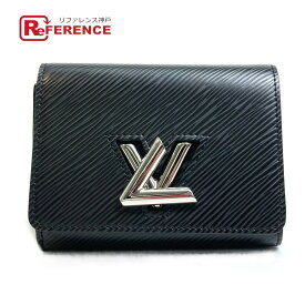 LOUIS VUITTON ルイヴィトン M64414 エピ ポルトフォイユ ツイスト コンパクト コンパクトウォレット 3つ折り財布 エピレザー レディース ブラック 新品同様 【中古】