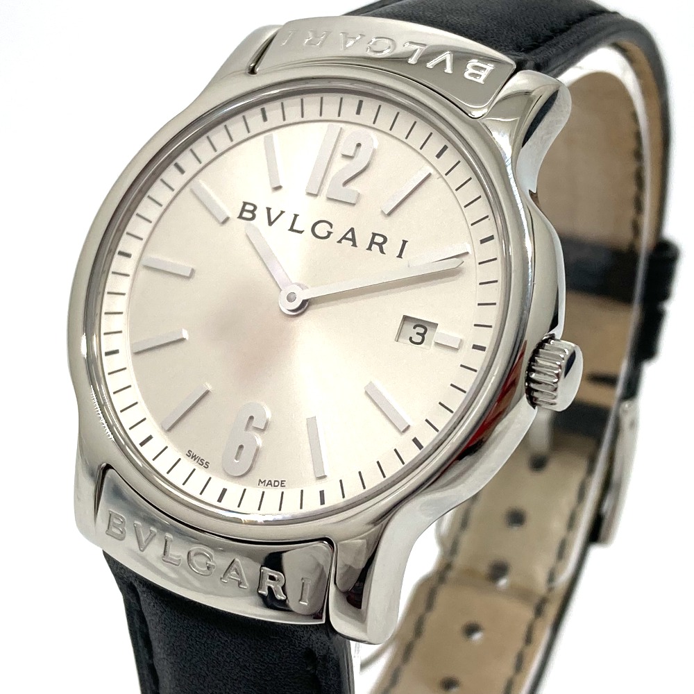 楽天市場】BVLGARI ブルガリ ST35S ソロテンポ クオーツ デイト 腕時計