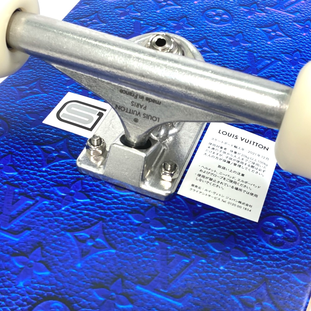 新品未使用 LOUIS VUITTON スケートボード ブルー | www.myglobaltax.com