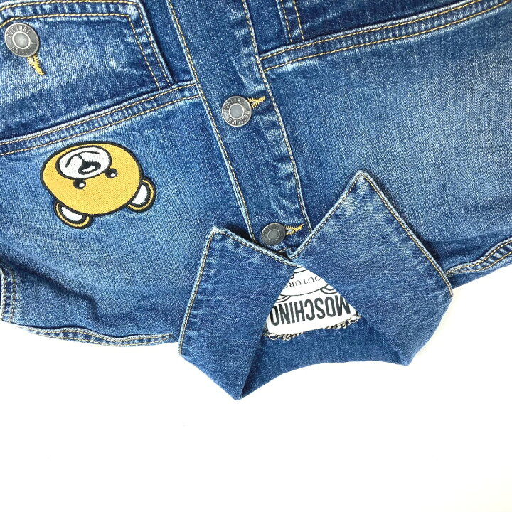 楽天市場】MOSCHINO モスキーノ テディベア アパレル アウター デニム 