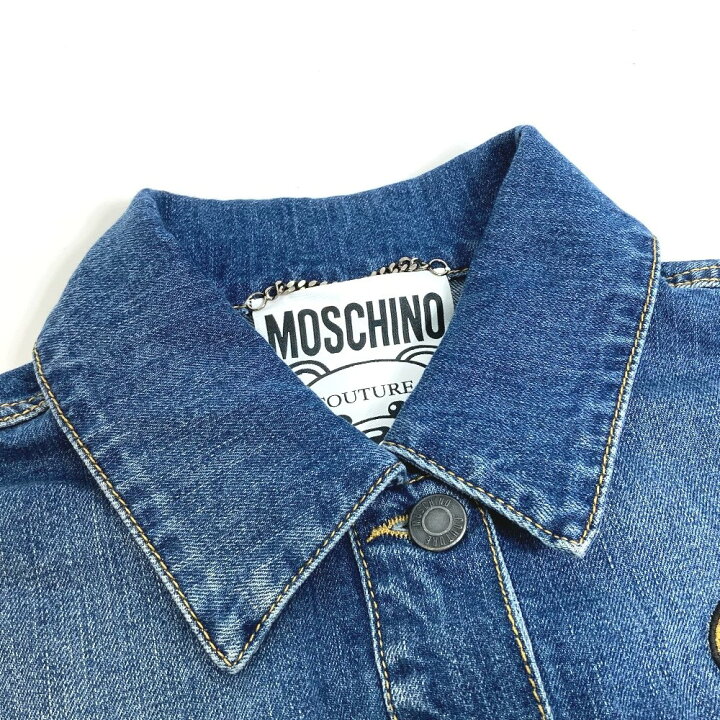 楽天市場】MOSCHINO モスキーノ テディベア アパレル アウター デニム  