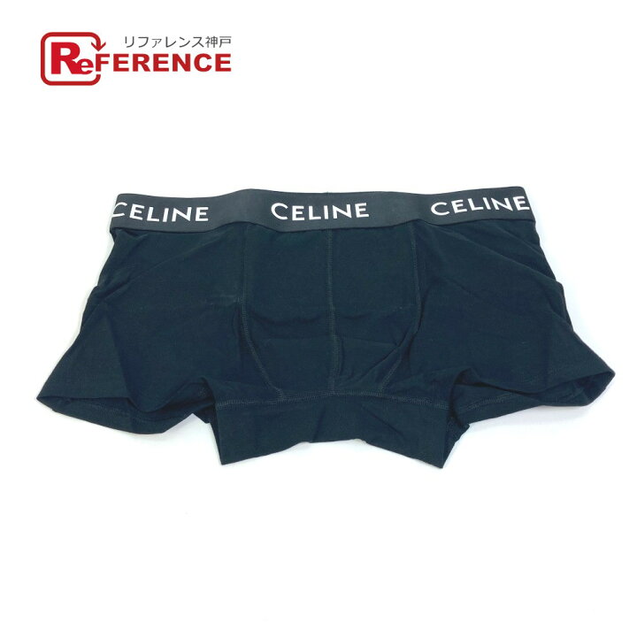 楽天市場】CELINE セリーヌ 2Z055157N.38NO ロゴ ボクサー パンツ 