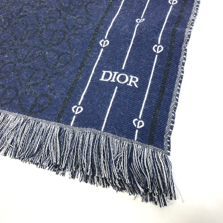 楽天市場】Dior ディオール 21P0001A0606 フリンジ スカーフ ハート 