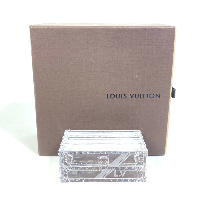 楽天市場】LOUIS VUITTON ルイヴィトン トランク型 ペーパーウェイト 
