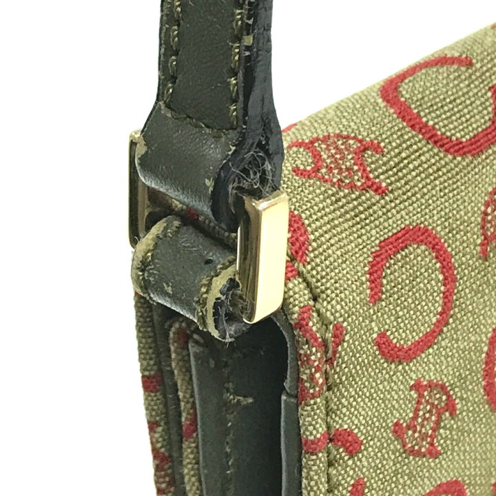 楽天市場】CELINE セリーヌ Cマカダム ハンドバッグ カバン ミニ 