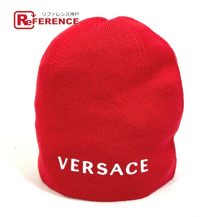 楽天市場】VERSACE ヴェルサーチ ビーニー ニットキャップ 帽子 