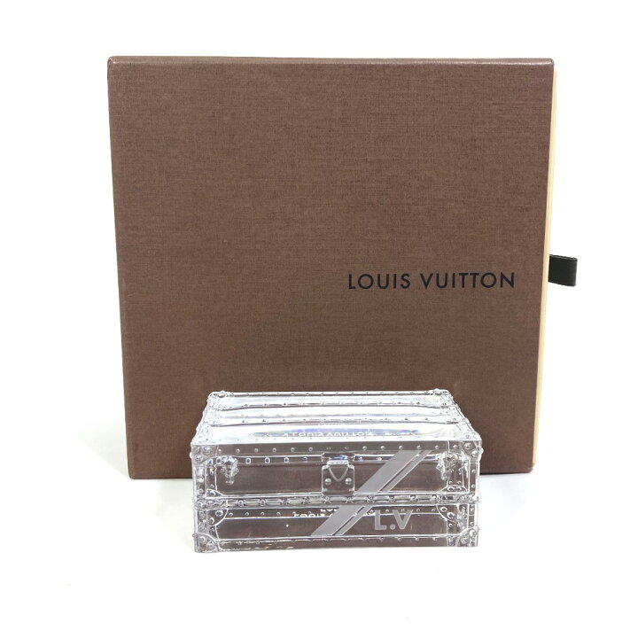 楽天市場】LOUIS VUITTON ルイヴィトン トランク型 ペーパーウェイト 
