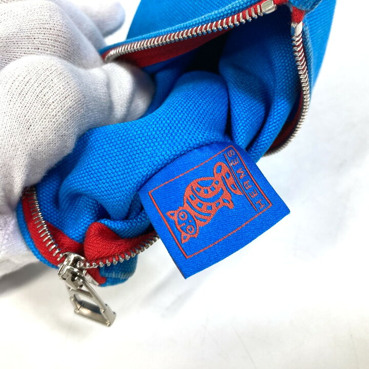 楽天市場】HERMES エルメス 猫たちの王 MITSOUミツ キャット ポーチ 