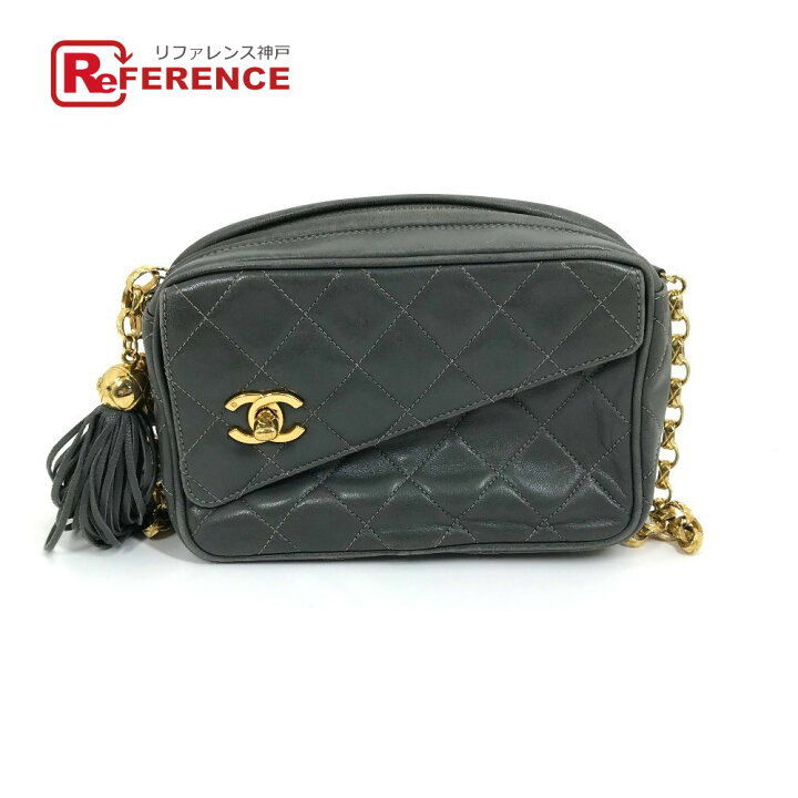 楽天市場】CHANEL シャネル CC ココマーク マトラッセ フリンジ カバン 