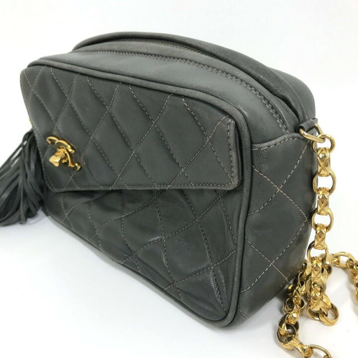 CHANEL ｺｺﾏ-ｸ/ｼｮﾙﾀﾞｰﾐﾆﾊﾞｯｸ/ﾌﾘﾝｼﾞ HG-483-軟式グローブグローブ 久保田 