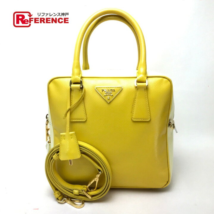 楽天市場】PRADA プラダ BL0864 バイカラー サフィアーノ ベルニーチェ 