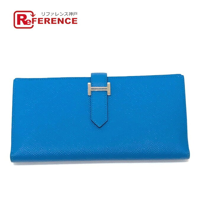 楽天市場】HERMES エルメス ベアンスフレ ウォレット 二つ折り 長財布  