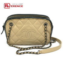 楽天市場】chanel ベージュ×ブラック バッグの通販 