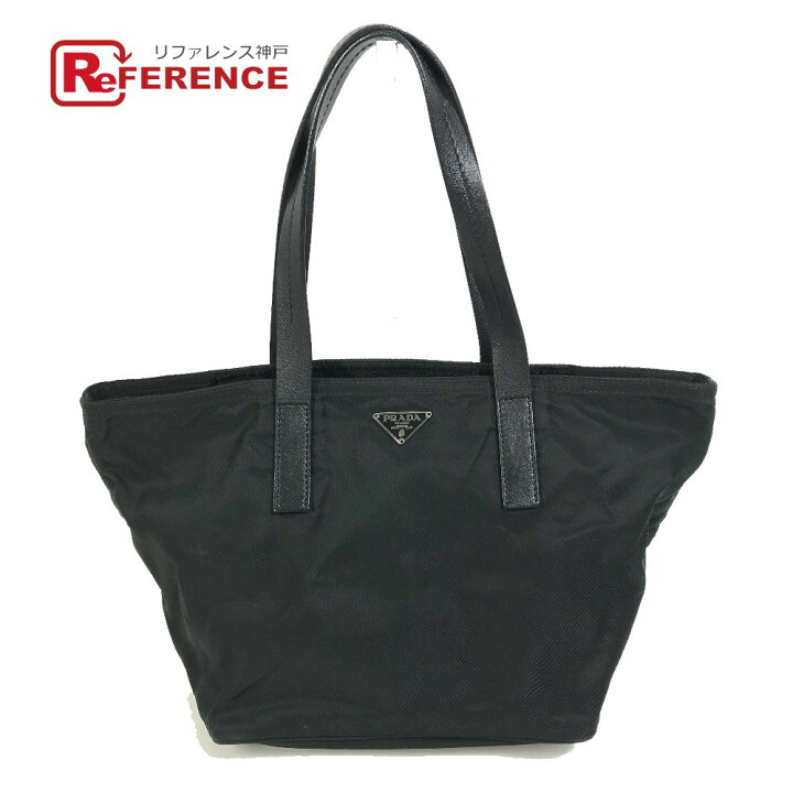楽天市場】PRADA プラダ BN0320 ロゴプレート ハンドバッグ トート 