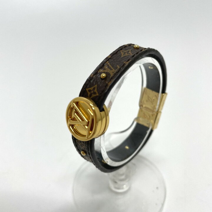 楽天市場】LOUIS VUITTON ルイヴィトン M6173E モノグラム ブラスレ LV 