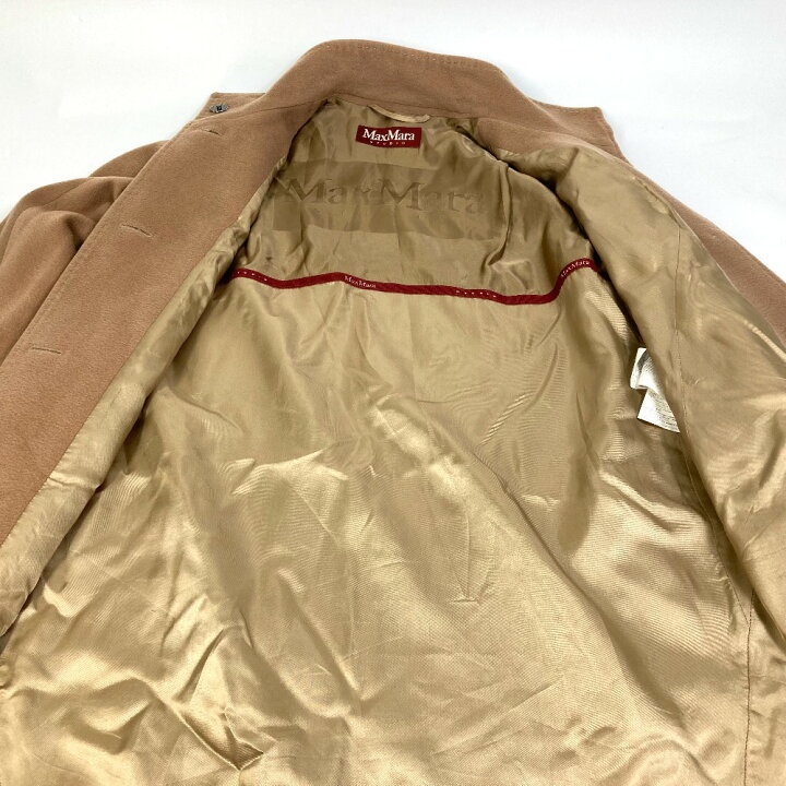 楽天市場】MAX MARA マックスマーラ STUDIO スタンドカラーコート 長袖 