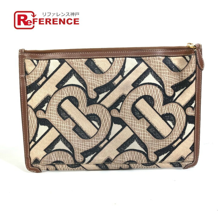 楽天市場】BURBERRY バーバリー 鞄 TB総柄 クラッチバッグ カバン  