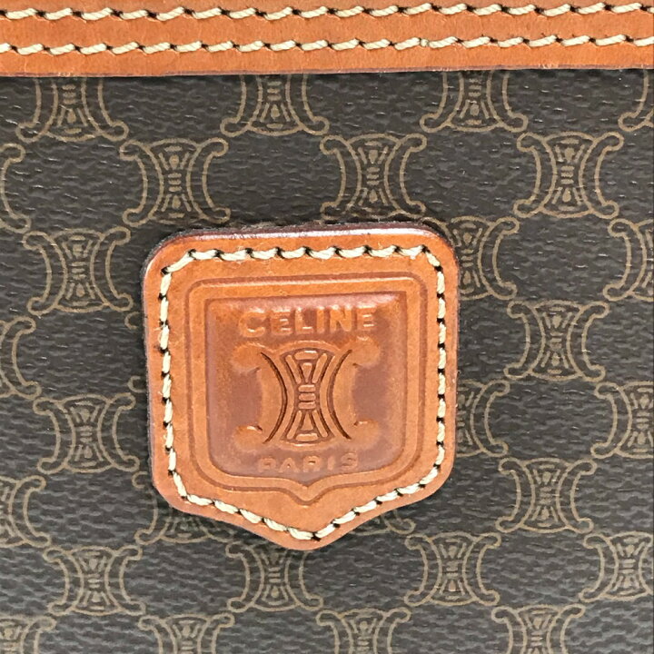 楽天市場】CELINE セリーヌ マカダム メイクポーチ 化粧ポーチ カバン  