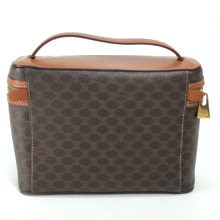 楽天市場】CELINE セリーヌ マカダム メイクポーチ 化粧ポーチ カバン  