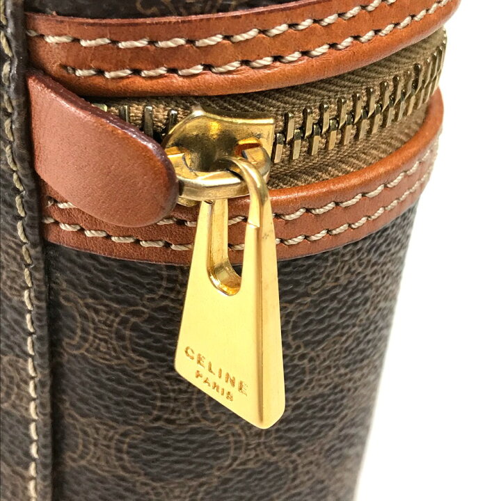 楽天市場】CELINE セリーヌ マカダム メイクポーチ 化粧ポーチ カバン 