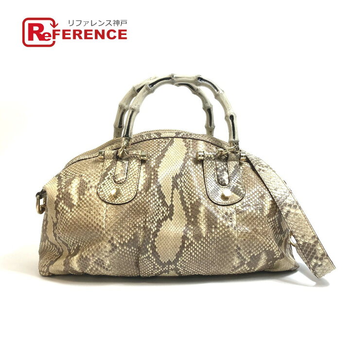 楽天市場】GUCCI グッチ 189867 バンブーハンドル カバン 2WAY  