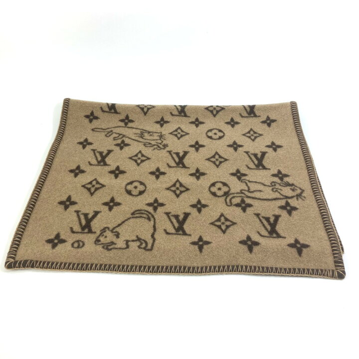 楽天市場】LOUIS VUITTON ルイヴィトン MP2260 毛布 インテリア 