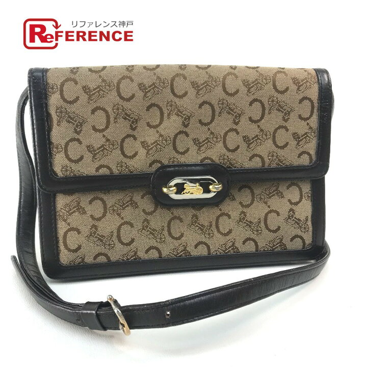 楽天市場】CELINE セリーヌ 馬車金具 ロゴ ヴィンテージ カバン  