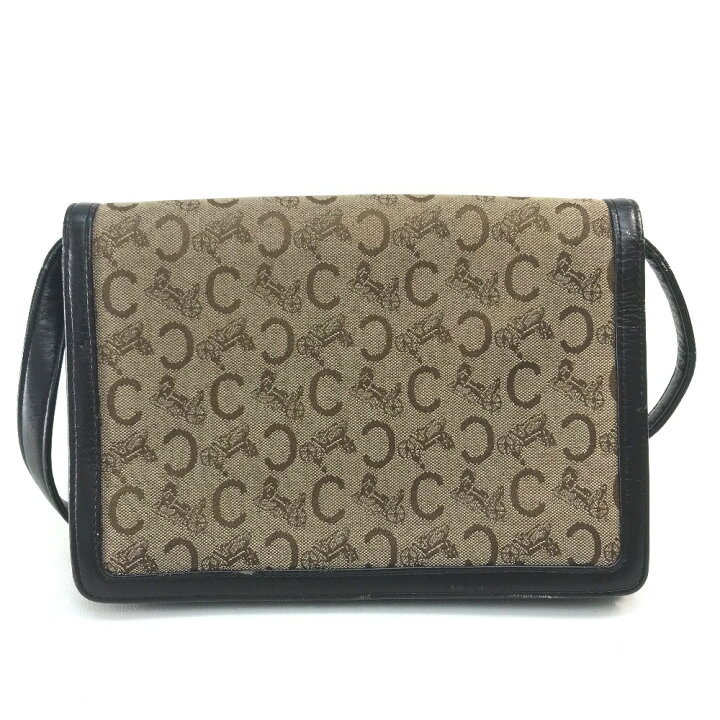 楽天市場】CELINE セリーヌ 馬車金具 ロゴ ヴィンテージ カバン  