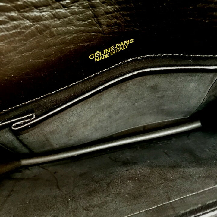 楽天市場】CELINE セリーヌ 馬車金具 ロゴ ヴィンテージ カバン