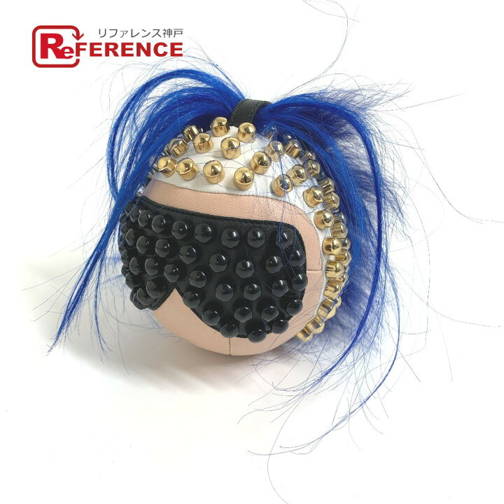 楽天市場】FENDI フェンディ 7AR492 カールラガーフェルド スタッズ 