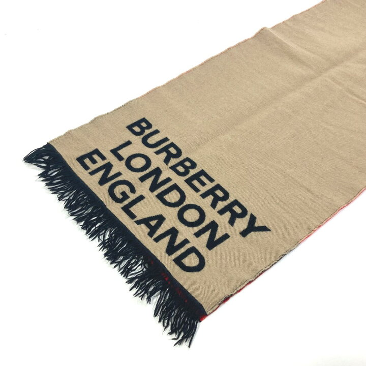 楽天市場】BURBERRY バーバリー 8037534 フリンジ スカーフ LOVE  