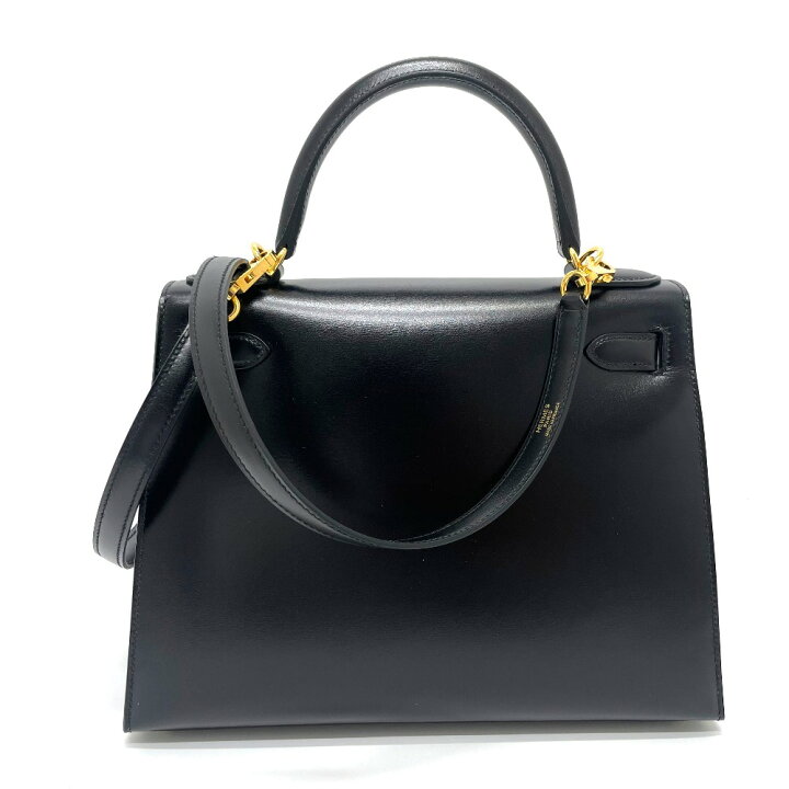 楽天市場】HERMES エルメス ケリー 28 新金具 外縫い カバン 2WAY 