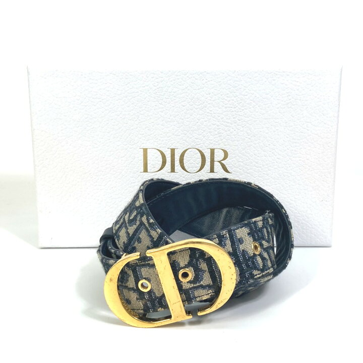 楽天市場】Dior ディオール オブリーク SADDLE サドル CDバックル 