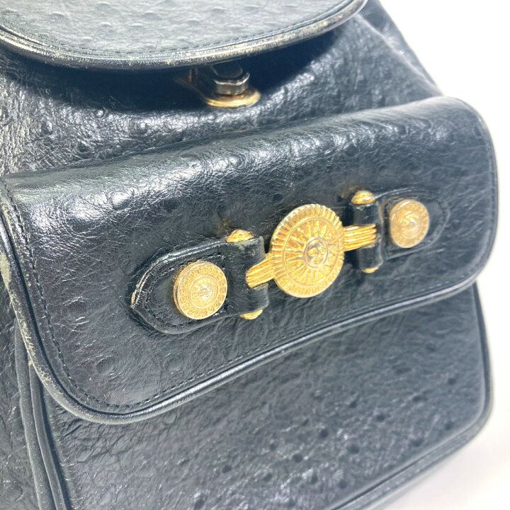 楽天市場】VERSACE ヴェルサーチ サンバースト バックパック カバン 