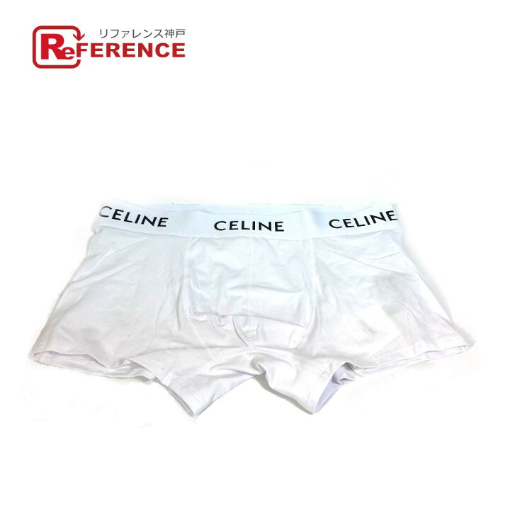 楽天市場】CELINE セリーヌ 2Z055157N.01BC ロゴ ボクサー パンツ 