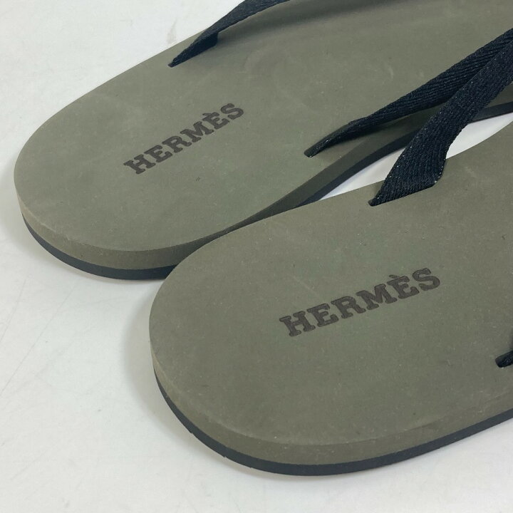 楽天市場】HERMES エルメス 靴 イゾレラ ビーチ サンダル ゴム 