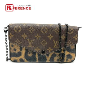 LOUIS VUITTON ルイヴィトン M62002 レオパード モノグラム フュリーチェ カバン 2WAY チェーンウォレット ショルダーバッグ モノグラムキャンバス レディース ブラウン 【中古】