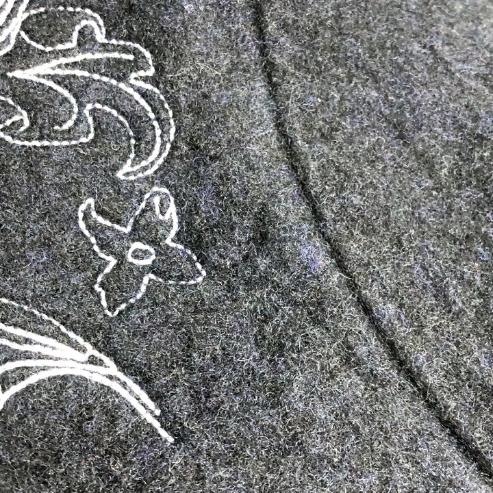 楽天市場】LOUIS VUITTON ルイヴィトン フラワー刺繍 ウールジップ 