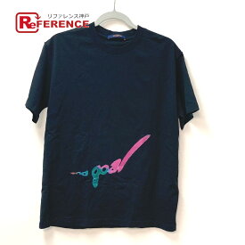 LOUIS VUITTON ルイヴィトン アパレル トップス エンドゴール 2021AW RM212 半袖Tシャツ コットン メンズ ブラック 【中古】