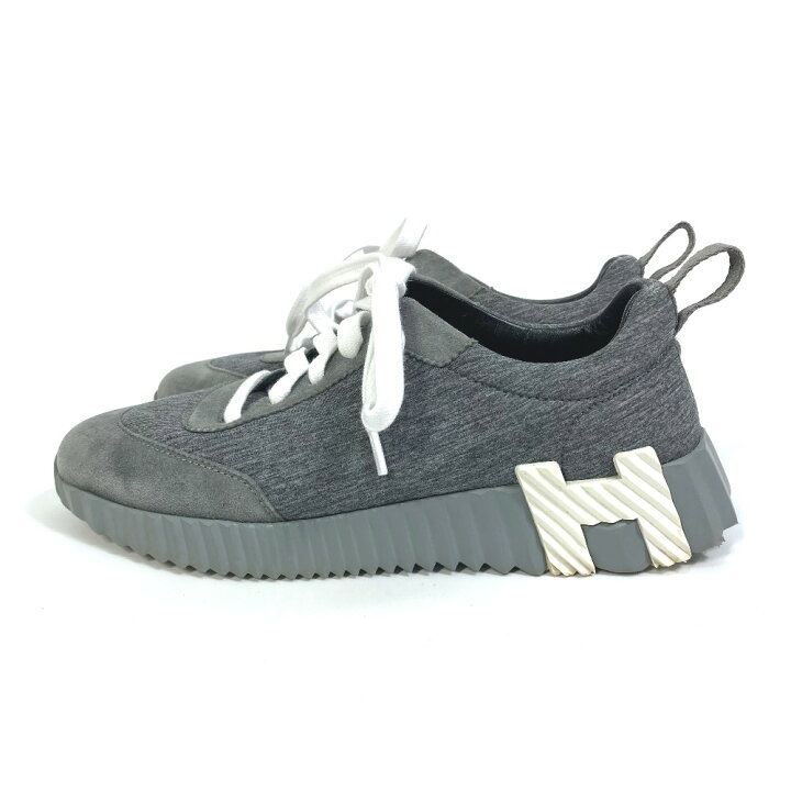 楽天市場】HERMES エルメス 靴 バウンシング Hロゴ スニーカー  