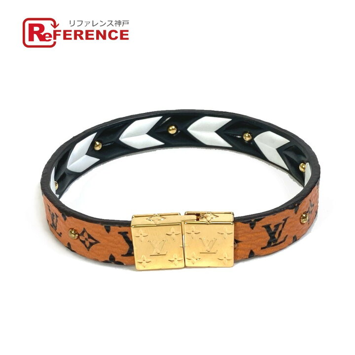 楽天市場】LOUIS VUITTON ルイヴィトン M6774F モノグラム ブラスレ LV 