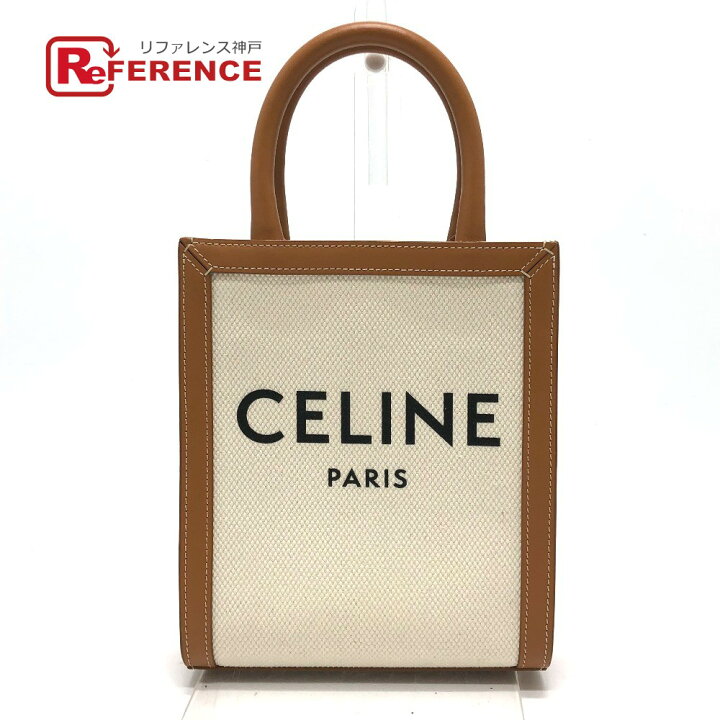 楽天市場】CELINE セリーヌ ロゴ バーティカルカバ ミニ カバン 2WAY  